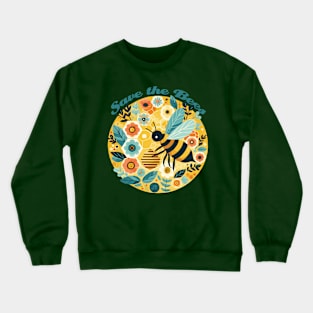 Save the Bees Crewneck Sweatshirt